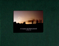 Country life Photo Journal 28 page hardcover book