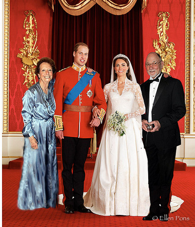 Unexpected guests at Royal Wedding_